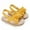 Yellow, variant on Dpytoraw Infant Girls Sandals Summer Shoes Outdoor First Walk Shoes Toddler Girls Shoes For Summer With Flower Bowknot Girls Sandals Size 11