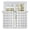 White, variant on Taupe Gingham Kitchen Curtains 45 Inch Length, Modern Minimalist Geometric Plaid Tiers Curtains for Bathroom Bedroom Cafe, Light Filtering Small Window Treatment Short Drapes 2 Panels 42"Wx45"L