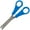 Blue, variant on Craft CountyStainless Steel Safety Scissors with Ruler Etched on Blade – Ideal for Crafting, Office Use, Classrooms, and More!