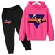 thumbnail image 4 of Abrigo para niños, ropa encantadora, mercancía A4, sudadera con capucha de marca, ropa deportiva, ropa para niñas y niños, pantalón superior, conjunto de moda informal de 2 a 13 años, 4 of 5