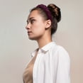 thumbnail image 5 of Solid Wide Headbands Non-slip Fashion Wine Red Hair Hoop 1.18inch Wide for Girl Women, 5 of 7