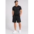 thumbnail image 3 of Men’s 2 Piece Athletic Tee & Short Active Set (S-2XL), 3 of 5