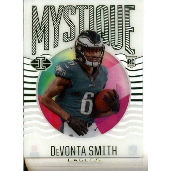 NFL 2021 Panini Illusions   DeVonta Smith Trading Card MY-5 (Rookie, Mystique)