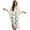 White and Black - Cute Cat, variant on DISNIMO Leopard Printed Kaftan Dress for Women Plus Size Batwing Sleeve Caftan Dresses V-Neck Long Cover Up for Swimsuit Casual Loose Beach Cover Up