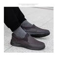 thumbnail image 4 of Lightweight Walking Shoes for Seniors Men Women, Non Slip Chef Work Shoes, Cushioned Comfort Casual Sneakers, 4 of 9