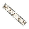 thumbnail image 3 of Rdsfhsp Easter Table Runner 13x72 Inches, Bunny Rabbit Carrot Spring Holiday Farmhouse Buffalo Plaid Burlap Indoor Table Decorations for Home Kitchen Dining Table, 3 of 5