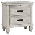 thumbnail image 5 of Franco 4-piece Queen Bedroom Set Distressed White, 5 of 12