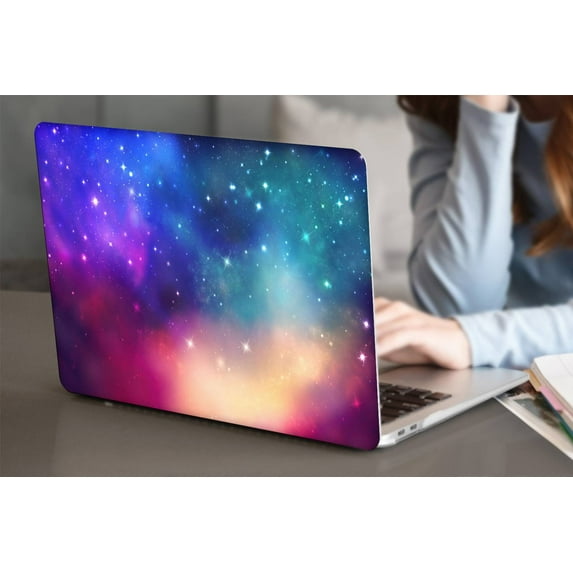 KSK KAISHEK Hard Shell Only for 2017-2014/2013//2012/2011/2010 Release Old MacBook Air 13" with No Touch No USB-C Model: A1466 & A1369 Galaxy 30