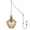 Brown, variant on JONATHAN Y Lucas 13" 1-Light Farmhouse Coastal Rattan 180" Cord Plug-In or Hardwired LED Pendant, Brown