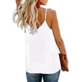 thumbnail image 2 of Camisolas sin mangas con cuello en V y botones sexys para mujer, blusas informales holgadas sin mangas, 2 of 6