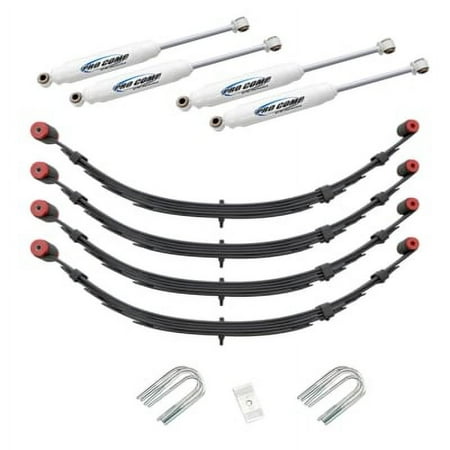 Pro Comp Suspension 2.5 Inch Lift Kit with ES3000 Shocks K3071 Fits select: 1967-1968 JEEP UNIVERSAL