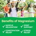 thumbnail image 4 of Kids Magnesium Chewable | Great Tasting | 300mg Magnesium Supplement | Vegan, non Gmo and Gluten Free Magnesium Oxide Supplement | For Muscle Function | 120 Chewables | Vitaworks, 4 of 8
