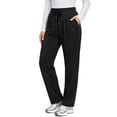 thumbnail image 3 of Fantaslook Women Joggers Pants High Waisted Drawstring Tapered Sweatpants Pleated Workout Lounge Pants with Pockets, 3 of 8