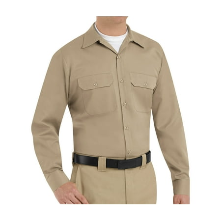 UPC 883248000601 product image for Red Kap Men s Long Sleeve Utility Uniform Shirt | upcitemdb.com