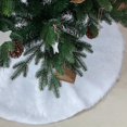 thumbnail image 2 of Falda de peluche para árbol de Navidad suyoo 60 pulgadas piel sintética, 2 of 4
