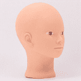thumbnail image 4 of 3X Beauty Eyelash Extension Practice Training Head for Makeup Cosmetology Mannequin Manikin Head with Mount Hole, 4 of 6