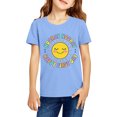 thumbnail image 2 of Sewkxo Back to School T Shirt for Boys Girls Letter Print Short Sleeve Crew Neck Summer Casual Comfortable Daily Funny Tees Children's Shirts,Sky Blue 100, 2 of 4