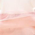 thumbnail image 4 of Été Bébé Fille Princesse Robe Faux 2 Pièce Bambin Maille Conception Manches Courtes Coton Robe de Soleil, 4 of 9