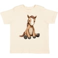 thumbnail image 3 of Inktastic Knitted Horse Boys or Girls Toddler T-Shirt, 3 of 5