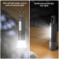 thumbnail image 4 of 1PC Multi-Function Telescopic Focus Long Range Flashlight COB Floodlight Side Camping Light With Hook Outdoor Portable Charging Bank, 4 of 7