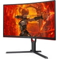 thumbnail image 2 of Restored AOC CQ27G3Z 27" Curved Gaming Monitor, QHD 2K 2560x1440, 1000R VA, 240Hz 0.5ms, FreeSync Premium, Height Adjustable Stand, Xbox PS5 Switch, 3-Year Zero-Bright-Dot,Black, 2 of 9