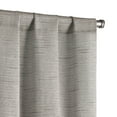 thumbnail image 5 of Mainstays Como Textured Light Filtering Indoor Curtain Panel Pair, Set of 2, Brown, 37” W x 63”L, 5 of 7