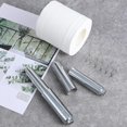 thumbnail image 3 of WWS-2 Pcs Tringle à Ressort Réglable Porte-Papier Toilette, Support Mural Sans Perçage en Plastique, Remplacement de Rouleau de Papier Toilette pour Salle de Bain, Durable et Facile à Installer, 3 of 4