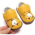 thumbnail image 5 of Baby Girls Boys Pu Leather Sneakers Anti-Slip Rubber Sole Cartoon Moccasins Handmade Newborn Slippers Hard Bottom Toddler First Walkers Infant Crib Shoes, 5 of 6