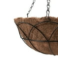 Mainstays 14inch Metal Hanging Plant Basket with CocoFiber Liner