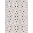 thumbnail image 1 of Ahgly Company Indoor Rectangle Patterned Off-White Novelty Area Rugs, 7' x 9', 1 of 6