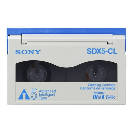 Sony SDX-5-CL - AIT 5 - cleaning cartridge - for AIT e1040s, i1040s, SDX-D1100v; AIT Library LIB 162/A5, 81/A5, D81/A5
