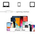 thumbnail image 5 of MUMUMAB Paquete de 2 adaptadores Lightning a conector para auriculares de 3,5 mm con certificación Apple MFi, cable auxiliar de audio Dongle, convertidor de auriculares compatible con iPhone 12 12 Pro, 5 of 5