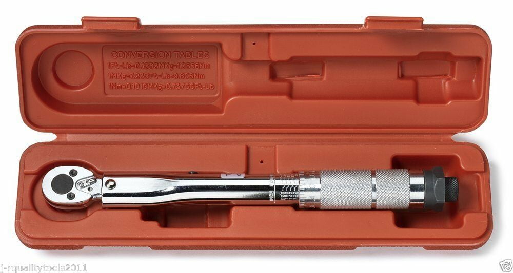Durofix RM601-3 3/8” (3.7 to 37 ft-lbs.) Digital Torque Wrench Kit 