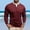 Red, variant on Layered Collar Long Sleeve Thermal Undershirt for Everyday Casual Wear Unisex Basic Top with Stretch Fit and Comfortable Layered Design