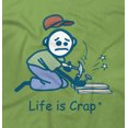 thumbnail image 2 of Life Is Crap Nail Thumb Good Life Funny T Shirts Gift Ideas T-Shirt Tee by Life Is Crap, 2 of 2