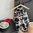 thumbnail image 1 of Monos ligeros para niñas, pantalones de pierna ancha de estilo coreano a la moda, mono para niños, ropa cómoda y transpirable para niñas, 1 of 5