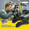 thumbnail image 2 of Ceramic Rear Brake Pads for Ford E-450 Super Duty 16-08 Goodyear Brakes GYD1330, 2 of 7
