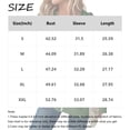 thumbnail image 3 of Women's Full Zip Up Hoodies Waffle Knit Long Sleeve Sweatshirt Tops, 2XL, 3 of 5
