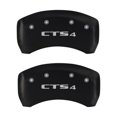 thumbnail image 4 of MGP 4 Caliper Covers Engraved Front Cursive/Cadillac Engraved Rear CTS4 Red finish silver ch Fits select: 2013 CADILLAC CTS PREMIUM COLLECTION, 2014-2016 CADILLAC CTS VSPORT PREMIUM, 4 of 6