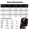 thumbnail image 3 of Womens Knit Tops Henley Neck Ribbed Long Sleeve Fall Shirts Stretch Slim Fit Blouse Tees Winter Clothes, 3 of 6