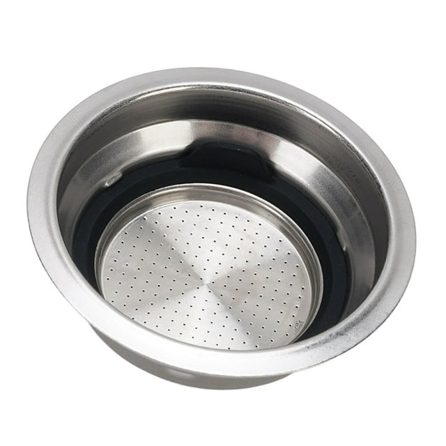 51mm Stainless Steel Coffee Filter, Stainless Steel Portafilter Basket, Reusable Coffee Filter Coffee Machine Parts for EC860 ECP3420 EC680M ECP3630
