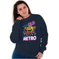 thumbnail image 4 of Retro Funny Sarcastic PACMAN Game Sweatshirt for Men or Women Brisco Brands L, 4 of 6