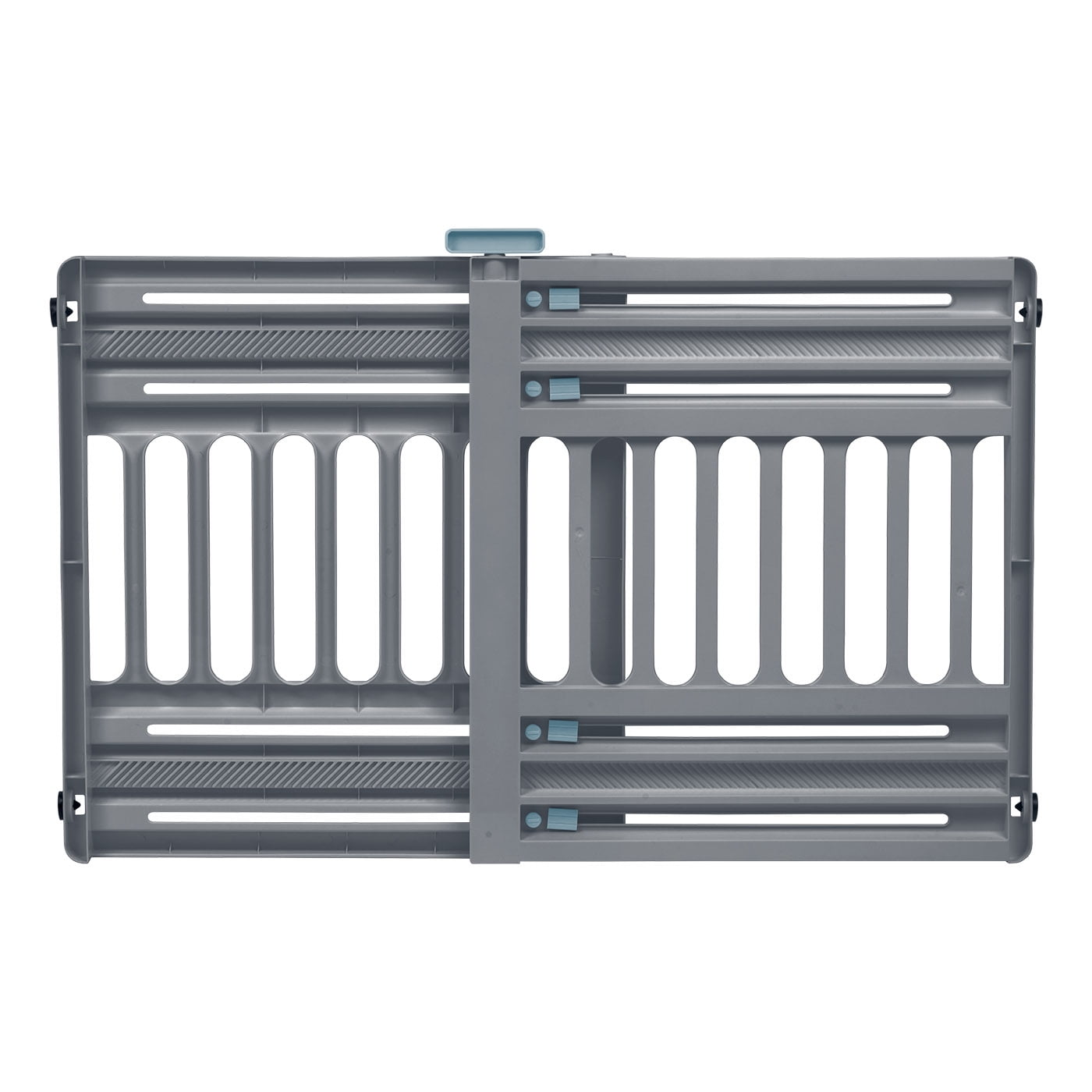 IRIS 24"-39" Portable Expandable Pet Gate, Adjustable Pet Barrier for Puppy Small to Medium Dogs Fits Most Doorways