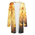 thumbnail image 4 of FAIWAD Cardigan d'Halloween pour Femmes Mignon Citrouille Ghost Ouvert Manteau Léger Confortable Automne, 4 of 5