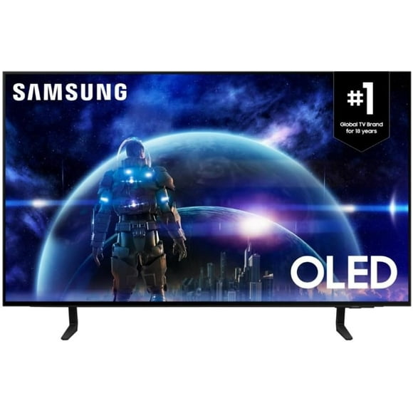 SAMSUNG 42-Inch OLED S90D SMART GAMING TV, HDR, AI Powered, 4K, 144 Hz Refresh Rate, LaserSlim Design, Gaming Hub - [QN42S90DAEXZC] [Canada Version] (2024)