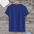 thumbnail image 6 of Mens 4th of July Shirts American Flag Patriotic Short Sleeve T-Shirt Blue,XL, 6 of 6