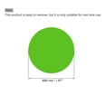 thumbnail image 2 of Color Sticker Round Label 50mm for Office Marker Light Green Pack of 120, 2 of 5