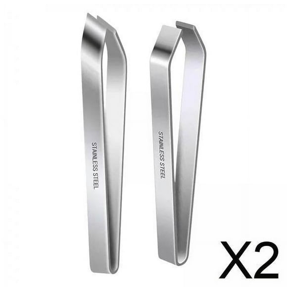 Pinzas para huesos,Pinzas para espinas de pescado Pinzas de acero inoxidable,Herramienta para quitar pinzas planas e inclinadas de acero inoxidable,Pinzas manuales para ajo Pinzas para pelar