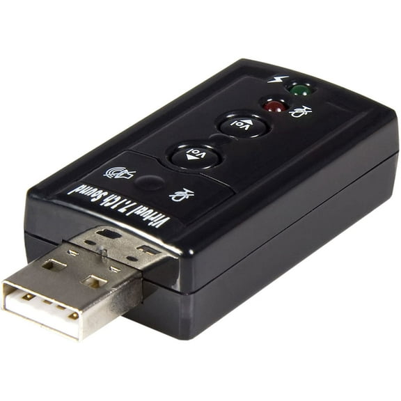7.1 Channel USB External Sound Card Audio Adapter