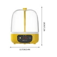 thumbnail image 3 of Eoozwa 4 Egg Incubator, Small Household Egg Hatching Machine with Temperature Humidity Control Egg Turning Incubator, Mini Egg Incubator for Science education,for Chickens Ducks, 3 of 9